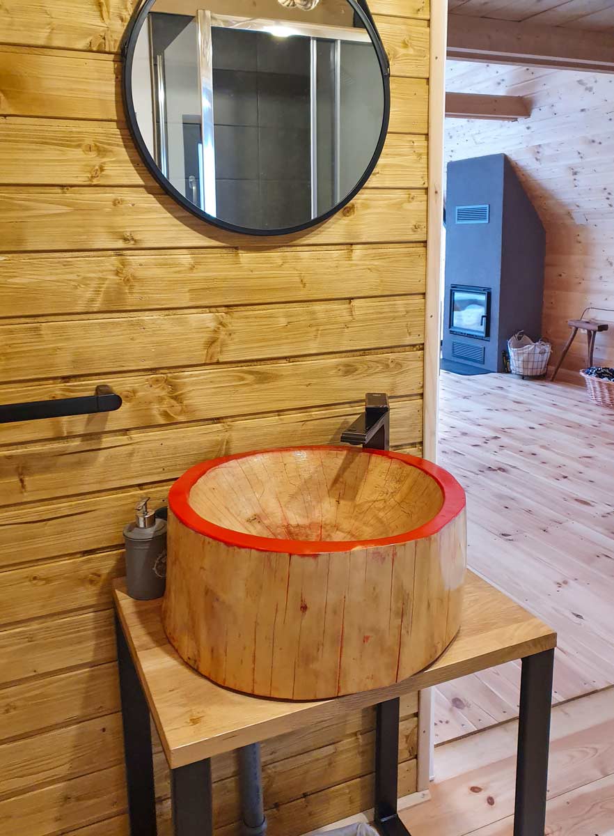 sink idea for a cabin bathroom