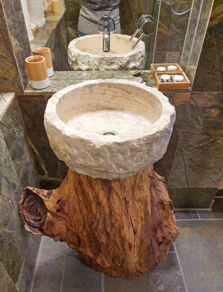 sink idea for a cabin bathroom